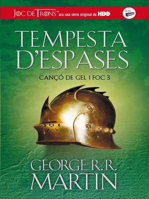 cover image of Tempesta d'espases (Cançó de gel i foc 3)